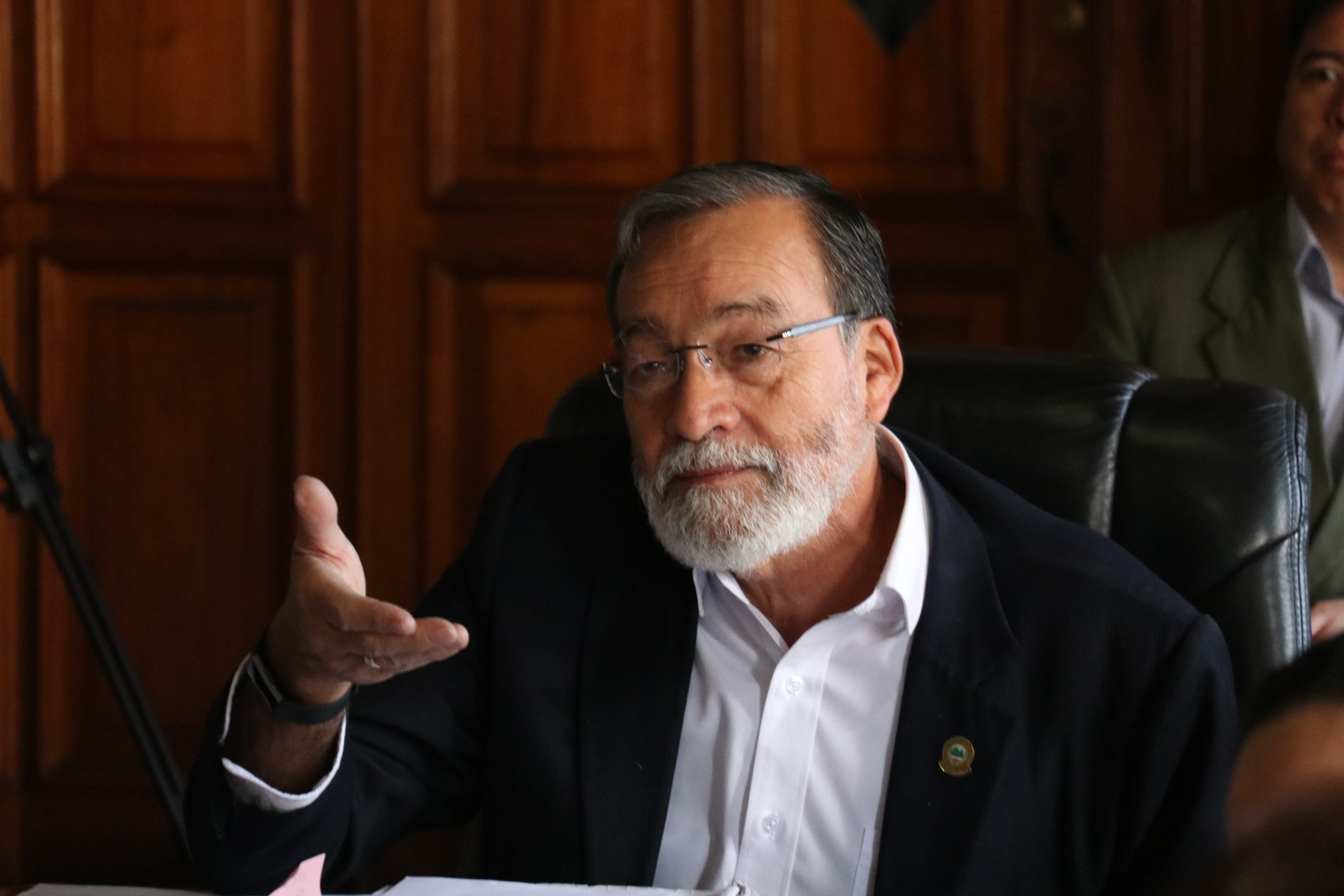 Luis Grijalva Minera perdió la credibilidad de los quetzaltecos por la mala ejecución de proyectos. (Fotos Prensa Libre: Raúl Juárez)