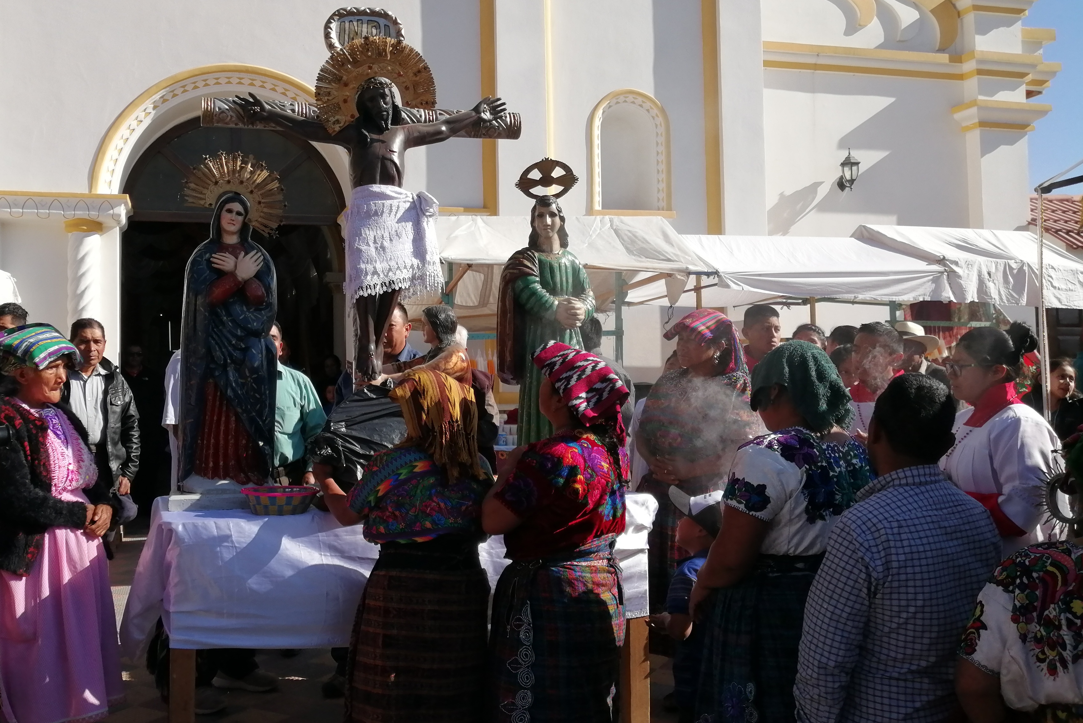 En la aldeas festejan al Señor de Esquipulas desde hace más de un siglo. (Foto Prensa Libre: María Longo)  