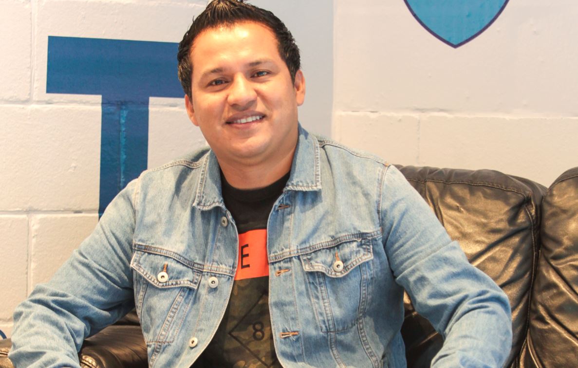 Amarini Villatoro, técnico de la Selección de Guatemala. (Foto Prensa Libre: Norvin Mendoza)