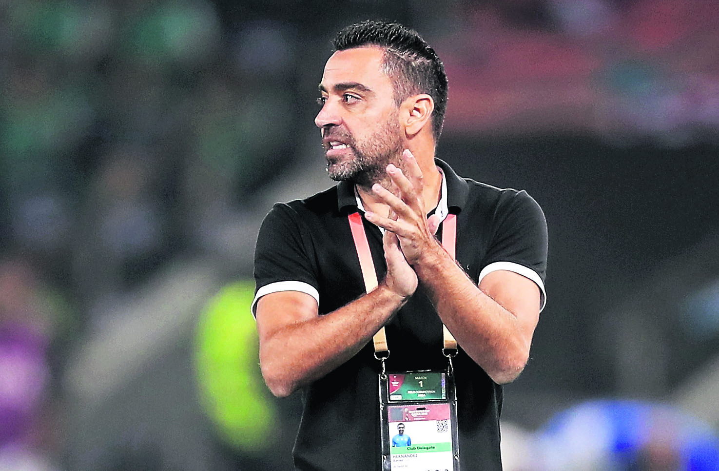 Xavi, exjugador del Barcelona, podría regresar al club como entrenador. (Foto Prensa Libre: AFP)