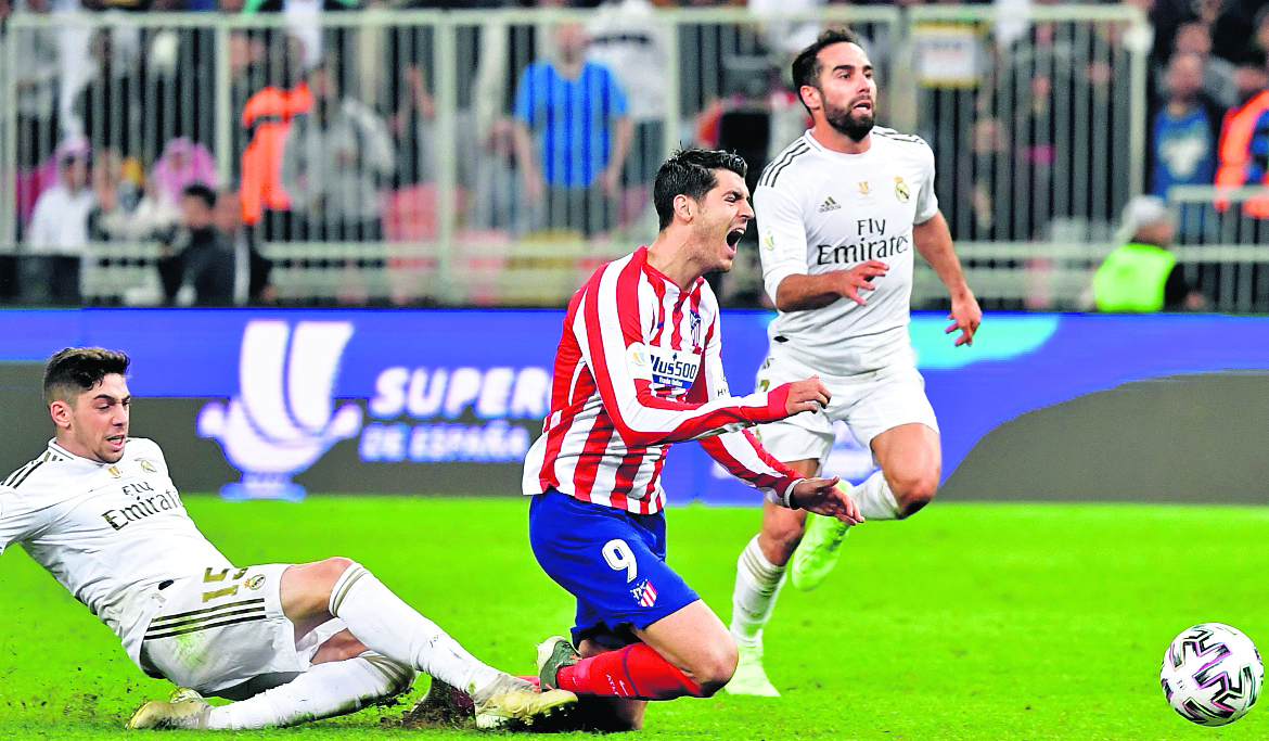 Real Madrid y Atlético volverán a chocar, pero ahora por la Liga. (Foto Prensa Libre: Hemeroteca PL)