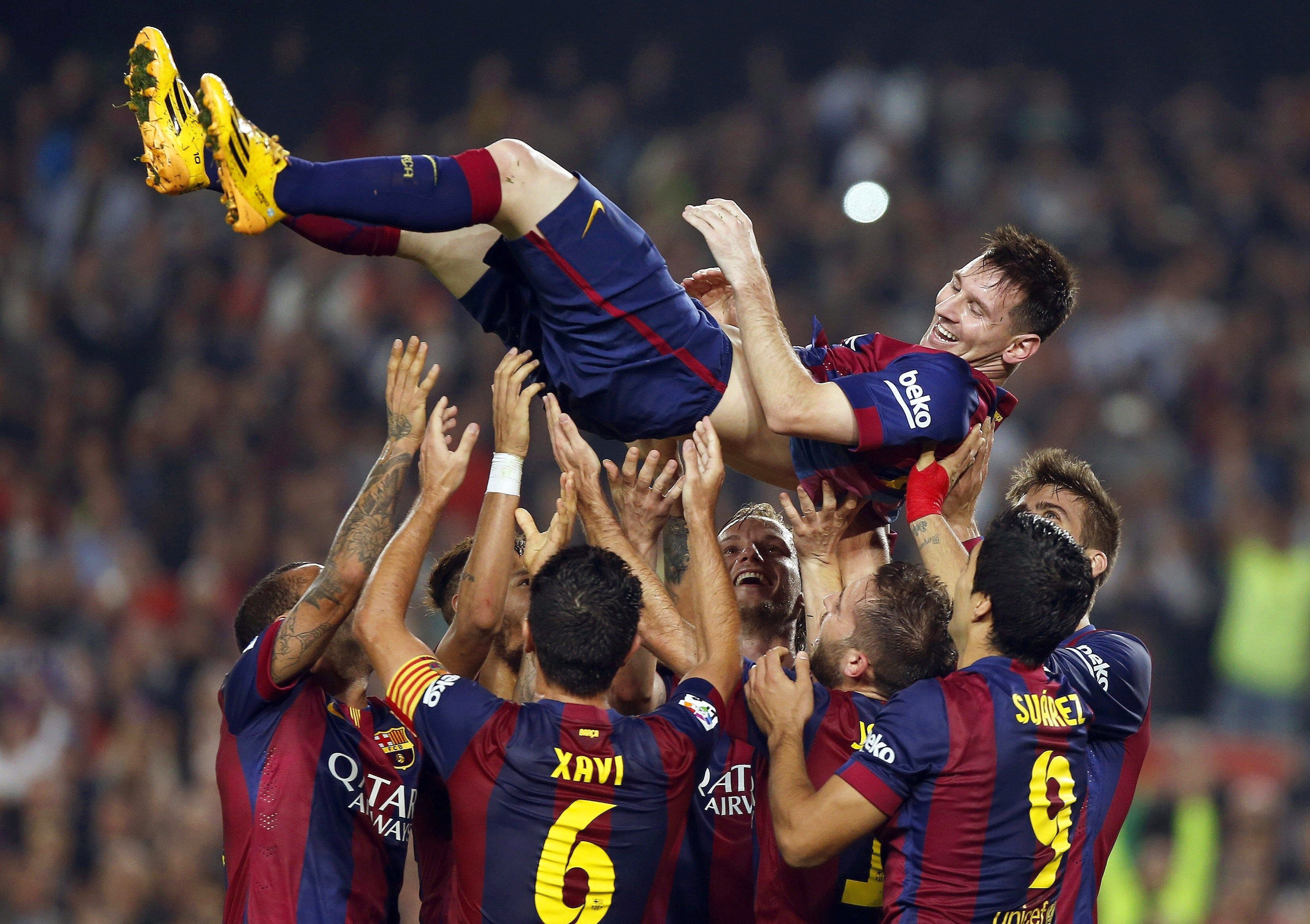 Messi tuvo una década extraordinaria llena de títulos y goles. (Foto Prensa Libre: EFE)