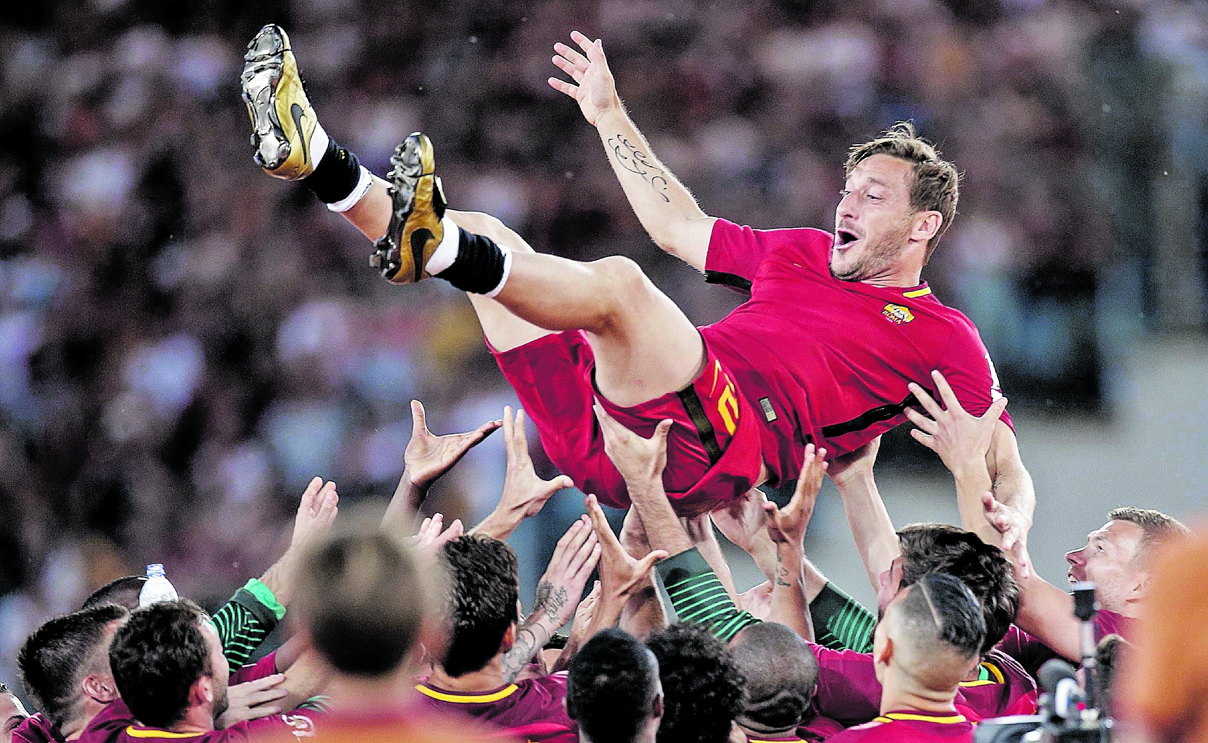 Francesco Totti es ídolo de la AS Roma. (Foto Prensa Libre: Hemeroteca PL)