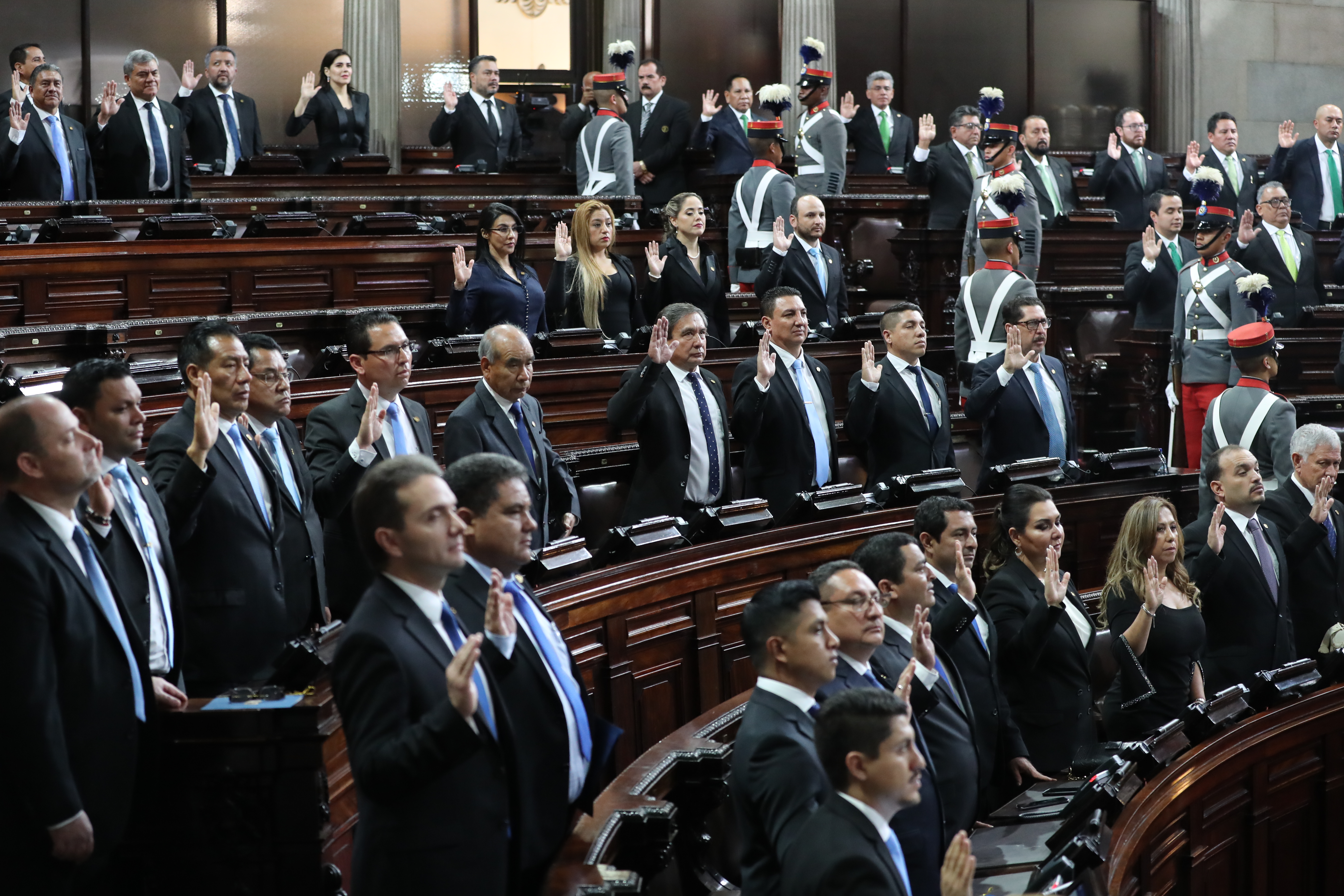 En la próxima sesión ordinaria del Congreso se distribuirán las comisiones de trabajo. (Foto Prensa Libre: Hemeroteca PL)