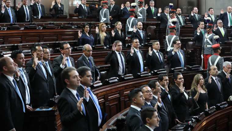 En la próxima sesión ordinaria del Congreso se distribuirán las comisiones de trabajo. (Foto Prensa Libre: Hemeroteca PL)