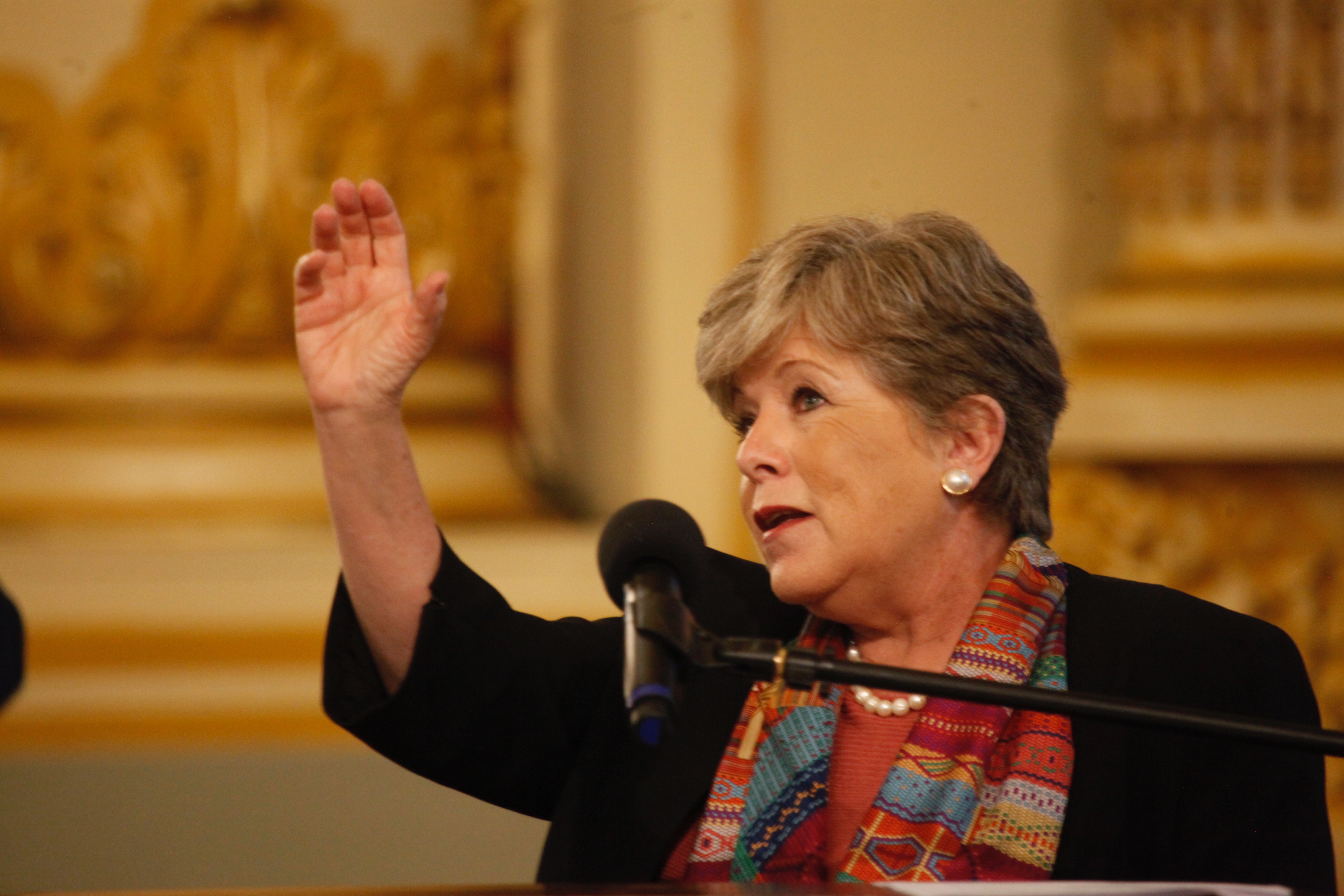 En atender el empleo juvenil y multiplicarlo por cien es el principal reto que la Cepal identificó para Guatemala, según Alicia Bárcena Ibarra, secretaria ejecutiva de ese organismo. (Foto Prensa Libre: Noé Medina)