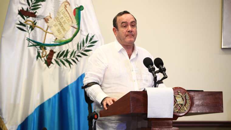 Alejandro Giammattei, presidente de la República. (Foto Prensa Libre: Hemeroteca PL)