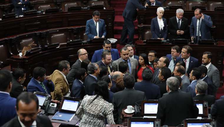 Diputados aprueban la integración de la Comisión de Derechos Humanos. (Foto Prensa Libre: Hemeroteca PL)