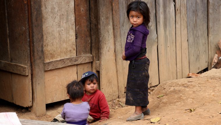 La desnutrición crónica afecta a la mitad de los niños guatemaltecos menores de 5 años. (Foto Prensa Libre: Hemeroteca PL)
