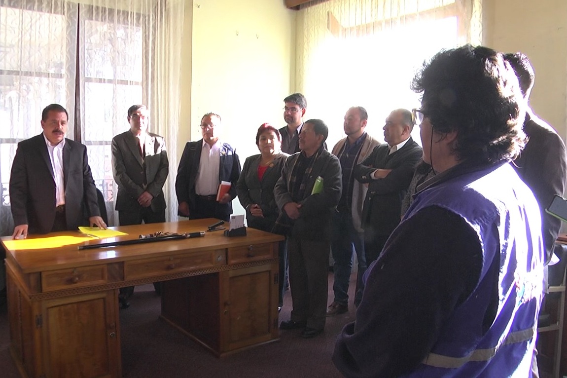 La PDH advirtió a las nuevas autoridades municipales de Quetzaltenango que las sesiones del Concejo son públicas.    (Foto Prensa Libre: María Longo) 