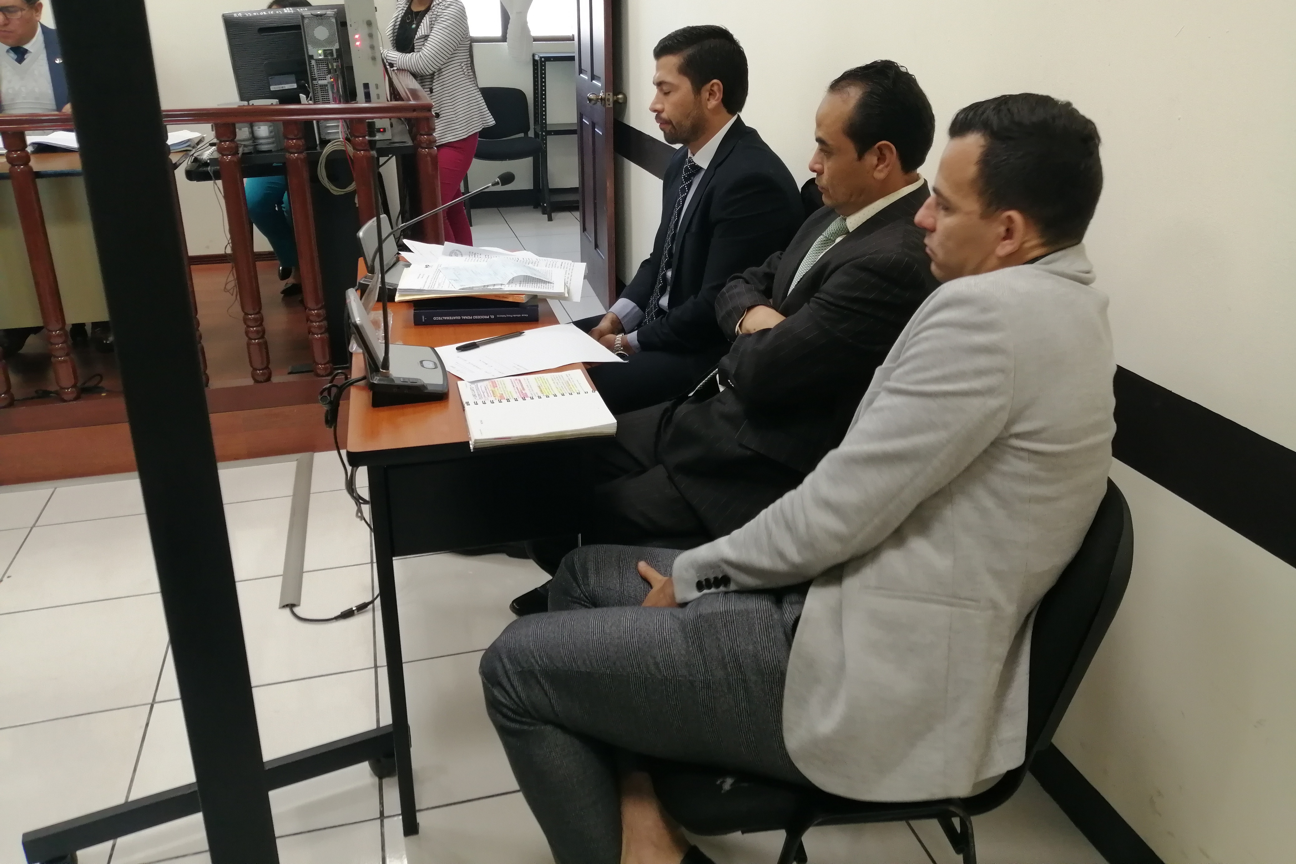 Marco Pappa, en enero de este año, durante una audiencia del caso en su contra en Quetzaltenango. (Foto Prensa Libre: Hemeroteca PL) 