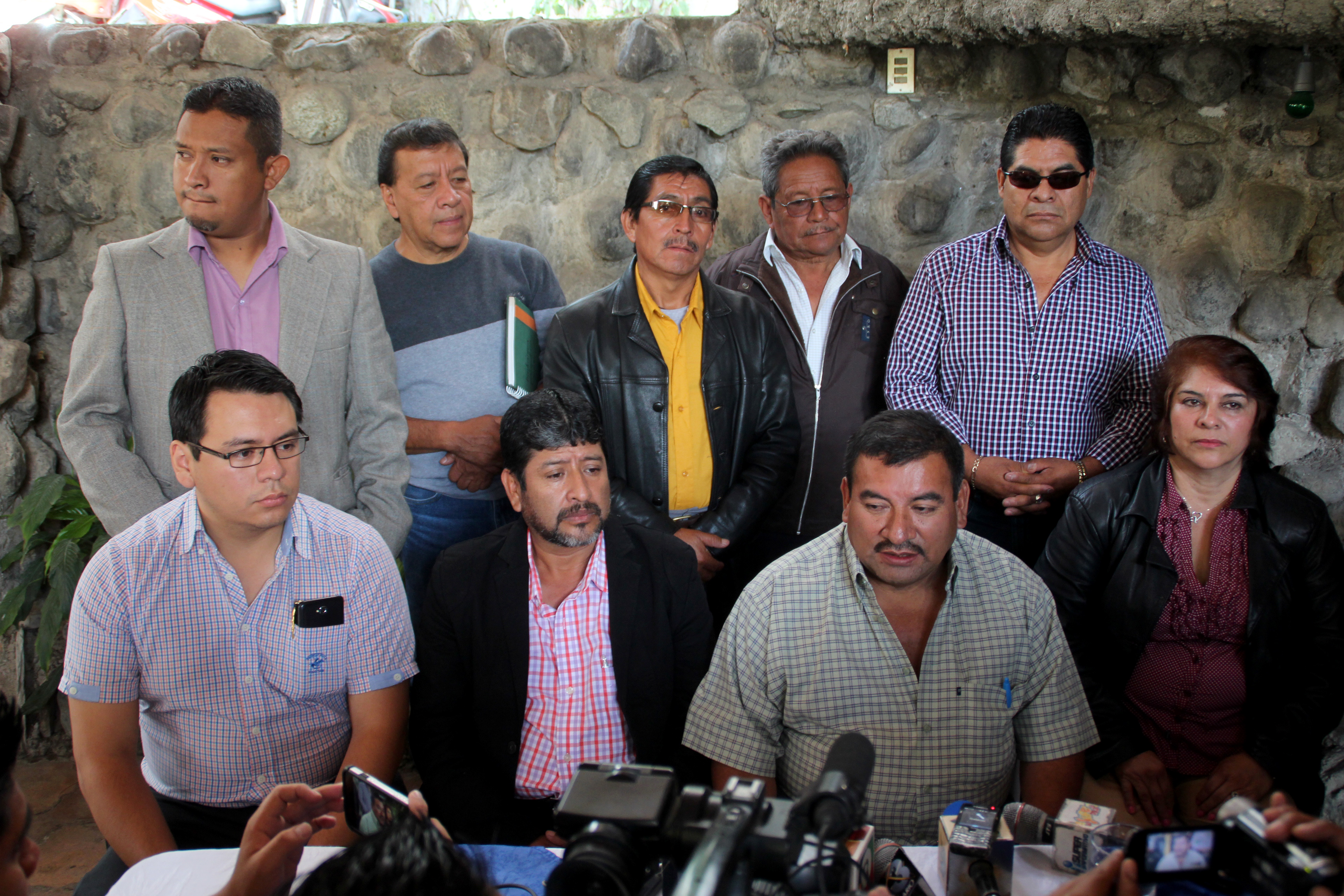 La anterior corporación es denunciada en el Ministerio Público por malos manejos de Q3 millones en la comuna de Huehuetenango. (Foto Mike Castillo)