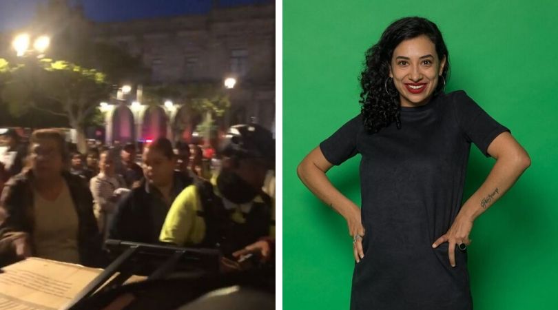 La cantante mexicana Flor Amargo denunció que el Ayuntamiento de Guadalajara le decomisó sus instrumentos. (Foto: Prensa Libre: Flor Amargo)