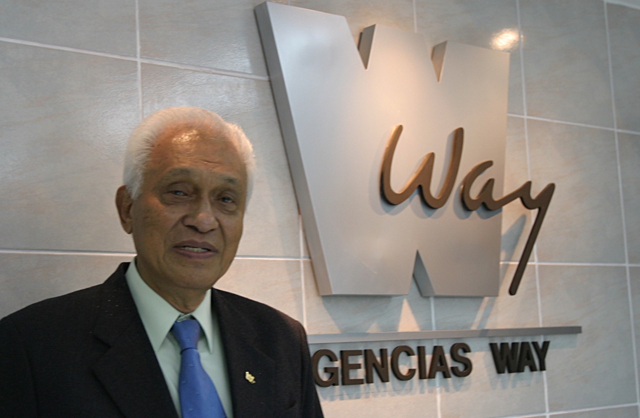 Roberto Way García, empezó a trabajar con su padre desde niño y luego fundó Agencias Way, firma que posee más de 150 tiendas. (Foto, Prensa Libre: Hemeroteca PL).