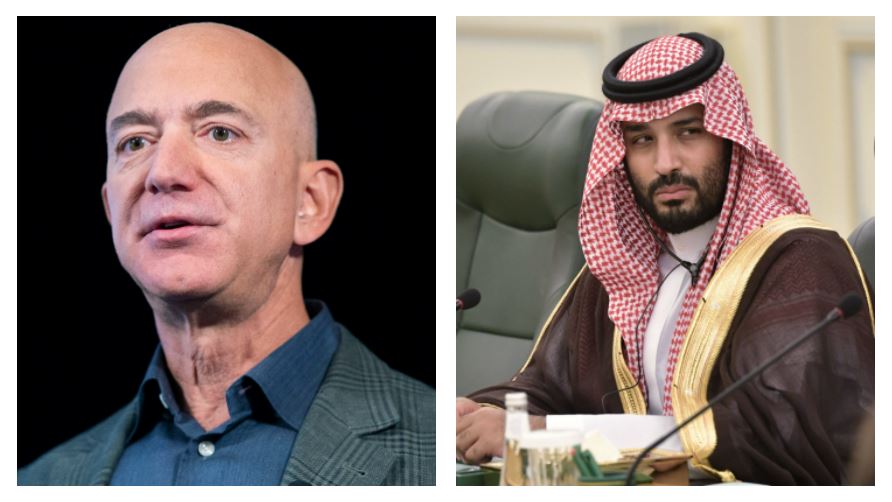 Acusan a Mohammed bin Salmán de acceder al teléfono Jeff Bezos. (Foto Prensa Libre: EFE)