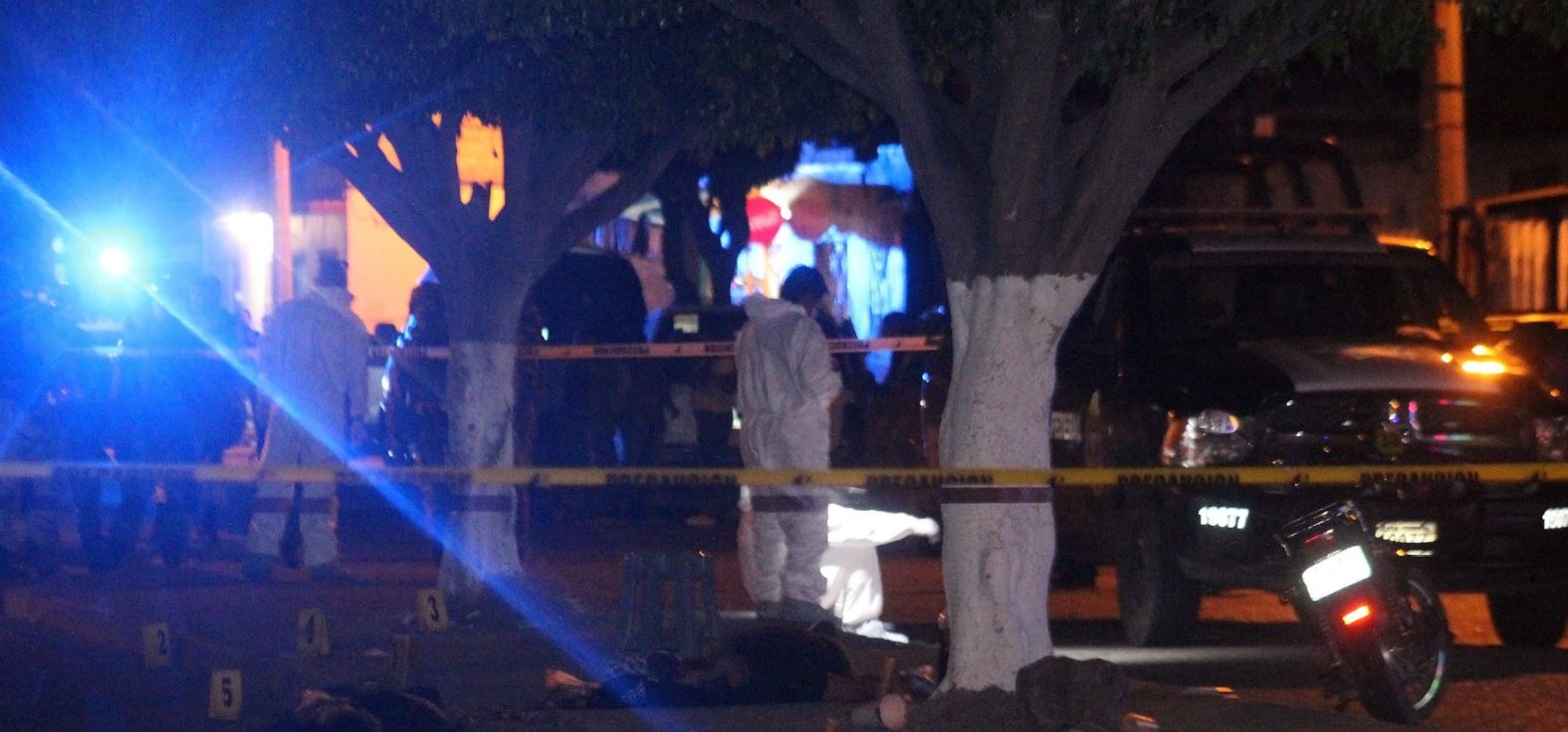Un comando asesinó a siete personas en Celaya, estado de Guanajuato, México. (Foto Prensa Libre: EFE)