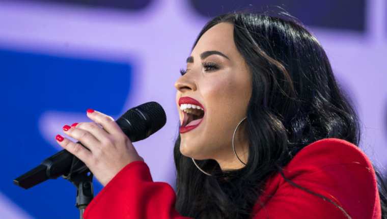 Demi Lovato participará en el Super Bowl 2020. (Foto Prensa Libre: EFE)