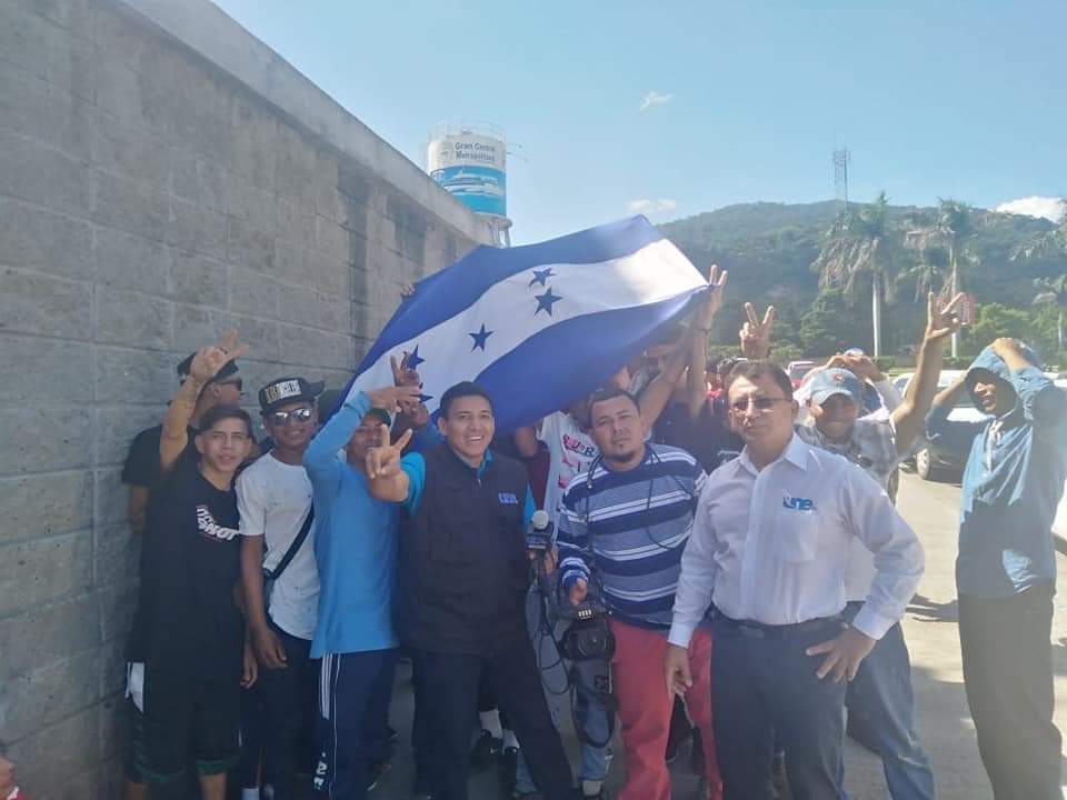 Caravana migrante, enero de 2020. (Foto Prensa Libre: ElPais.hn)