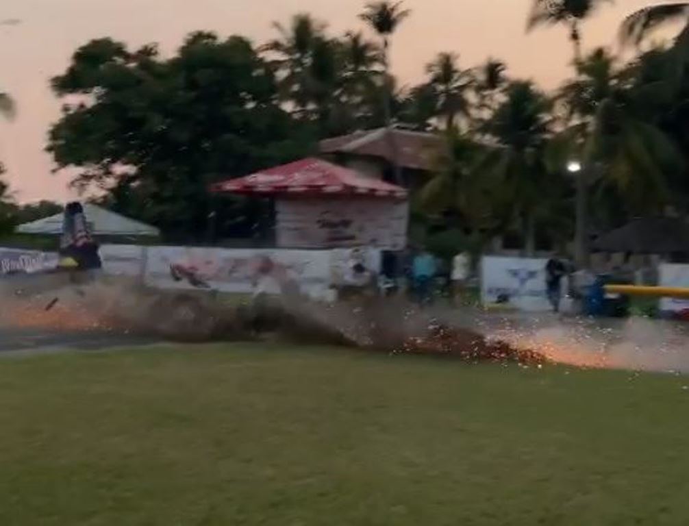 Video: El momento exacto en que la avioneta del equipo Redbull cae a tierra en Iztapa