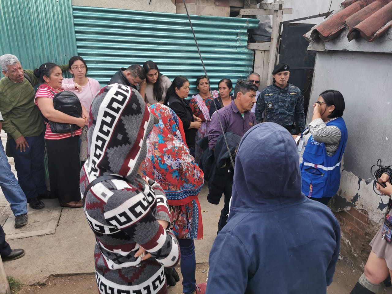 El primer vuelo de deportados de 2020 aterrizó en Guatemala con 127 personas. (Foto Prensa Libre: María Reneé Barrientos)