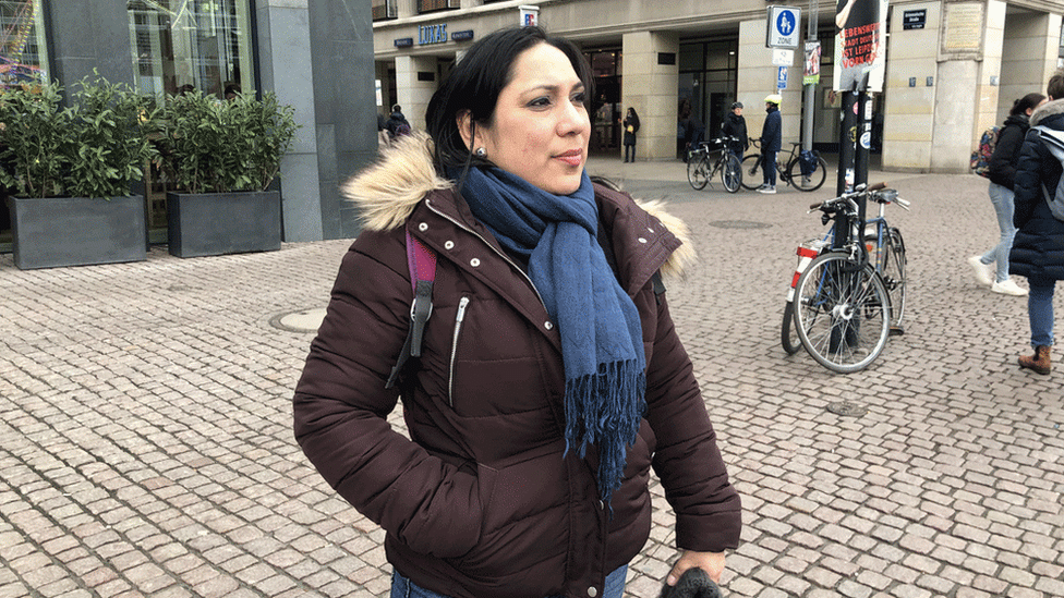Desirée es solo una de los cientos de venezolanos que viven en centros de refugiados en Leipzig, en el este de Alemania. (Foto Prensa Libre: Norberto Paredes)