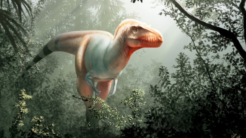 A este dinosaurio hallado en Canadá se le conoce como "el segador de la muerte". Foto:University de Calgary/Getty Images