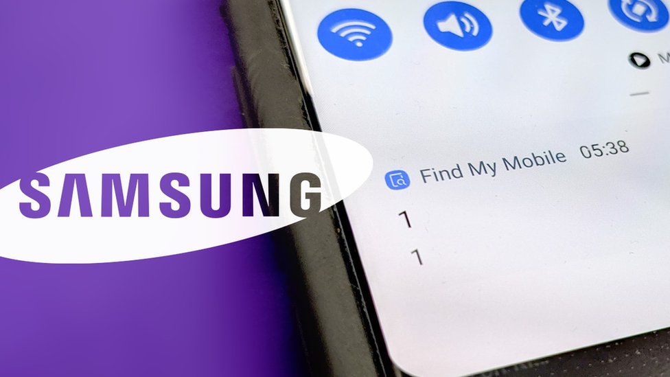 El mensaje fue recibido por teléfonos Samsung con las versiones más recientes del sistema Android. Foto:BBC Mundo Tecnología
