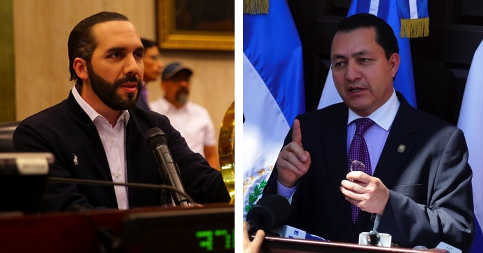 Bukele volvió a mostrar sus claras diferencias con la Asamblea Legislativa y su presidente Mario Ponce, principal defensor de la Ley de Reconciliación