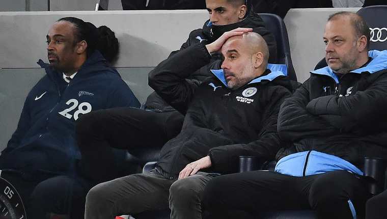 Pep Guardiola es el director técnico del Manchester City. (Foto Prensa Libre: Hemeroteca PL)