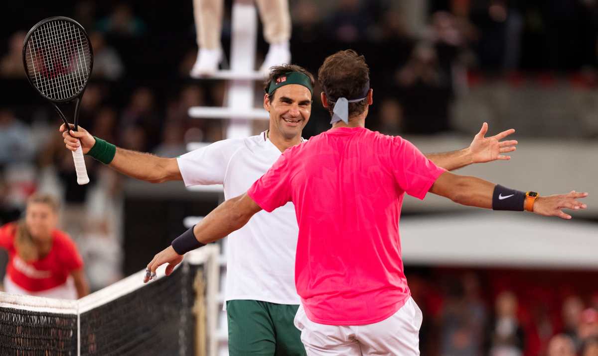 Federer y Djokovic felicitan a Rafa Nadal por su histórico 21º Grand Slam