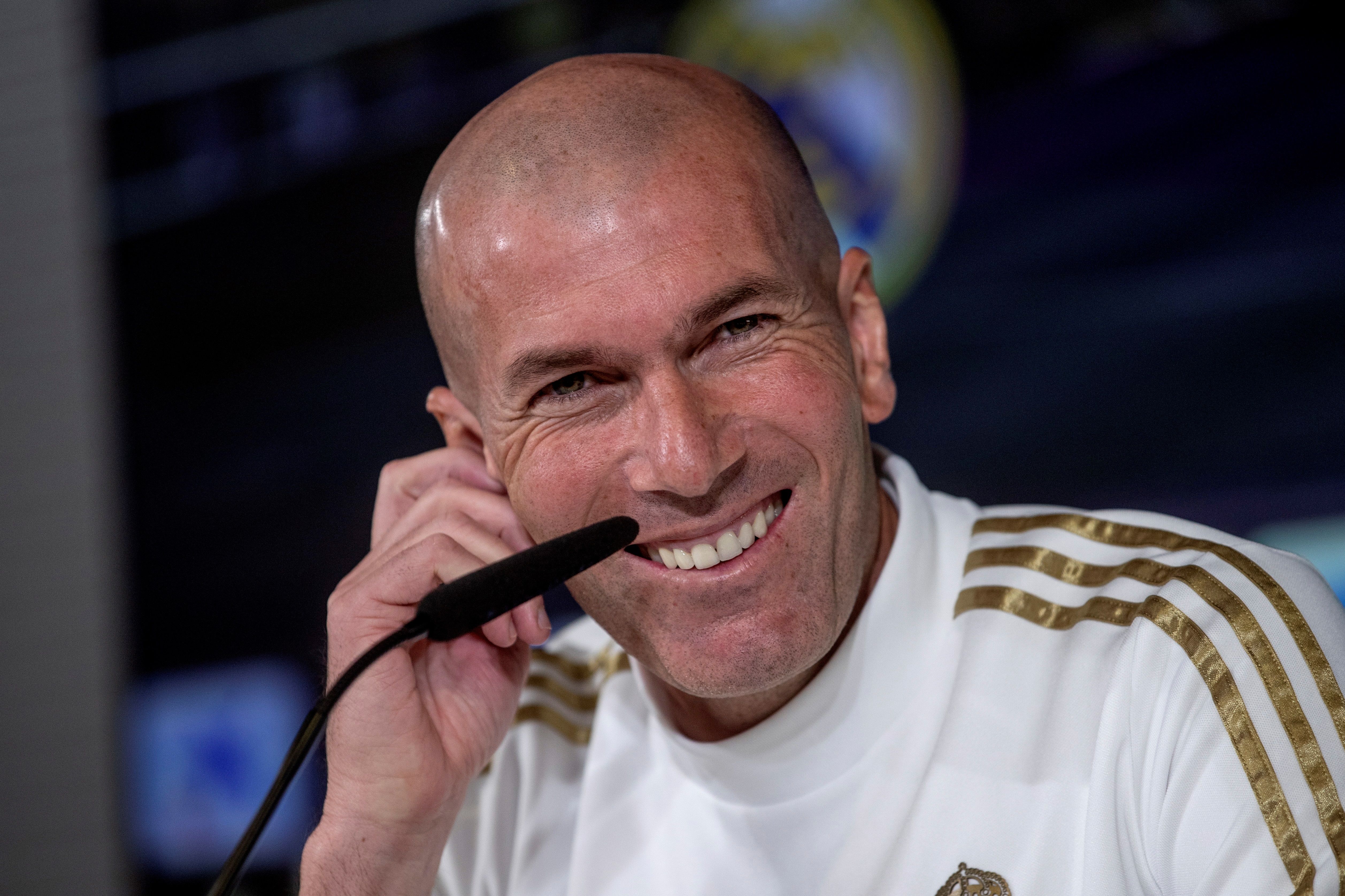 El entrenador del Real Madrid, el francés Zinedine Zidane, confía en sus futbolistas. (Foto Prensa Libre: EFE)