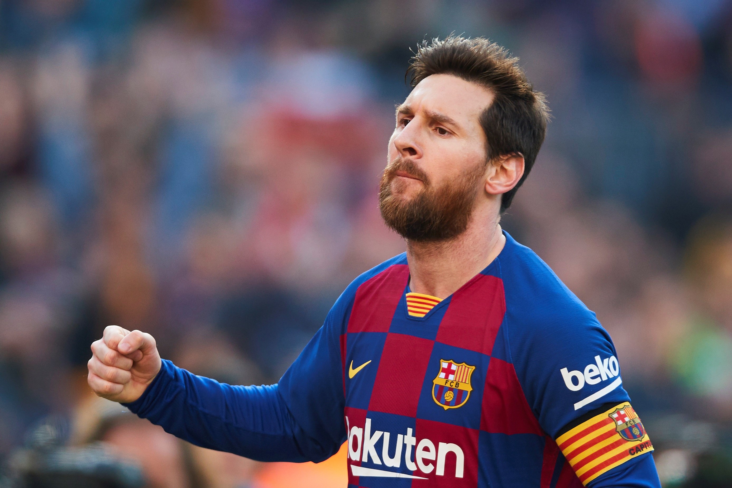  El delantero argentino Lionel Messi del Barcelona, estará por primera vez en el Estadio San Paolo. (Foto Prensa Libre: EFE) 