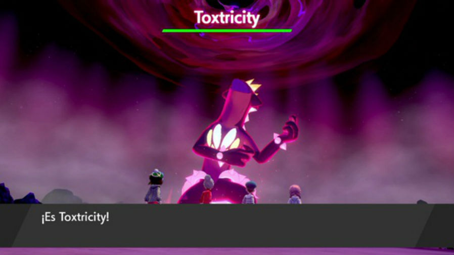 Toxtricity es una criatura venenosa y aparecerá en su versión más gigantesca. (Foto Prensa Libre: The Pokemon Company)
