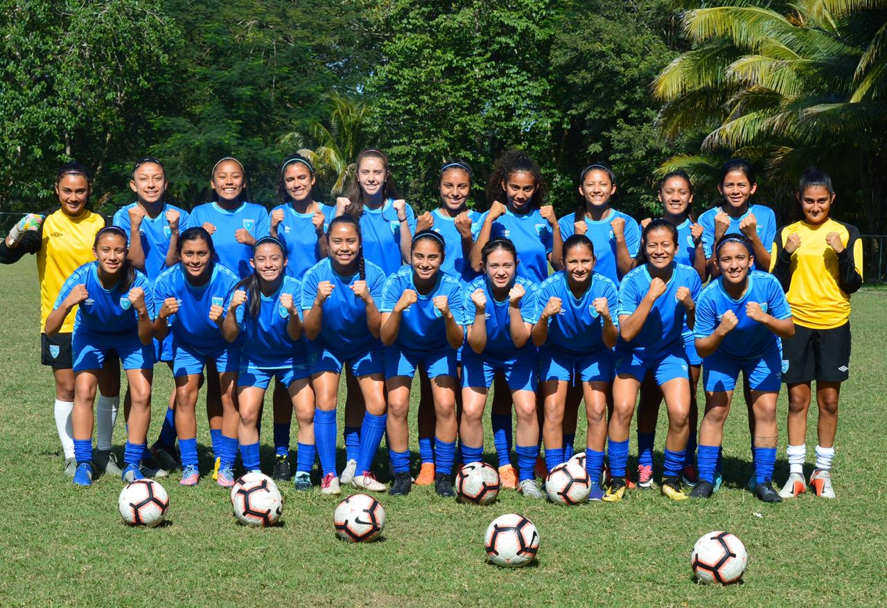 Las chicas de la Selección Nacional Sub 20 están en República Dominicana para pelear por un boleto al Mundial. (Foto Prensa Libre: Cortesía Tercer Tiempo)