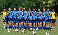 Las chicas de la Selección Nacional Sub 20 están en República Dominicana para pelear por un boleto al Mundial. (Foto Prensa Libre: Cortesía Tercer Tiempo)