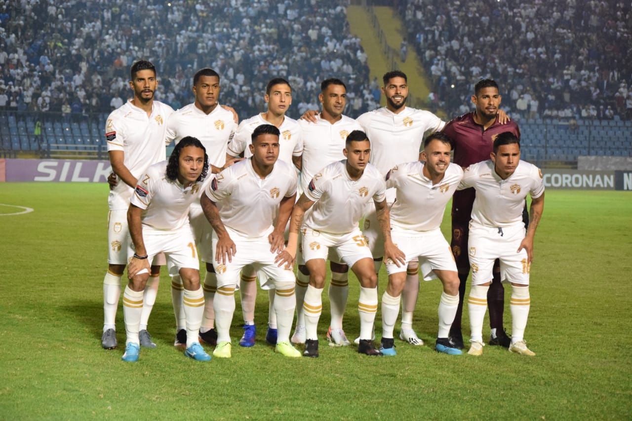 Este es el cuadro de Comunicaciones frente al América. (Foto Prensa Libre: Cristian Menéndez)