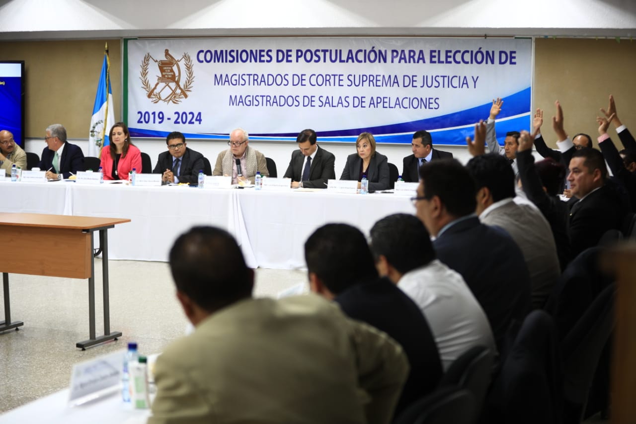 La Comisión de Postulación empezó con la integración de la nómina de candidatos. (Foto Prensa Libre: Hemeroteca PL)