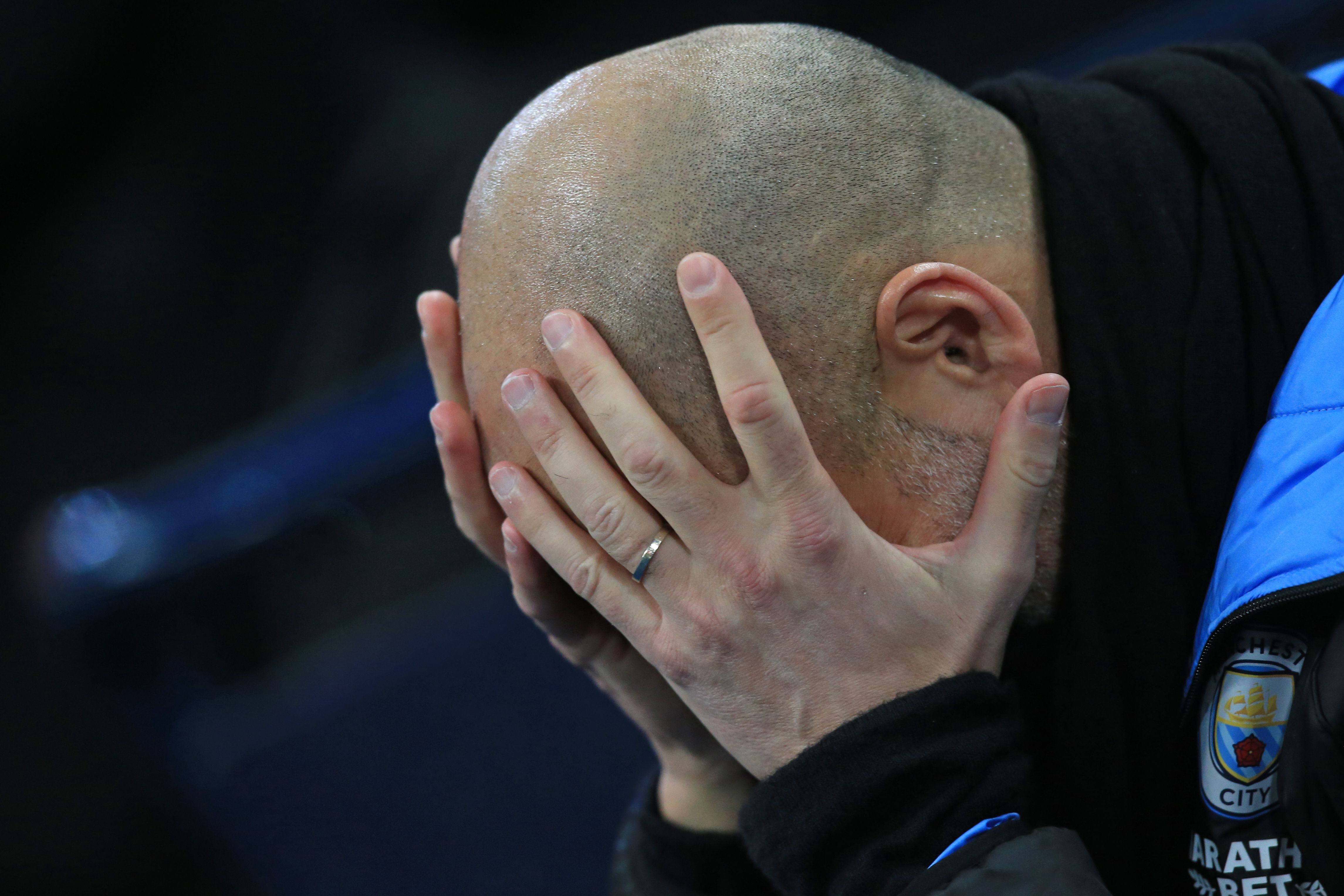 El entrenador español Pep Guardiola asegura que seguirá en el City pase lo que pase. (Foto Prensa Libre: AFP)