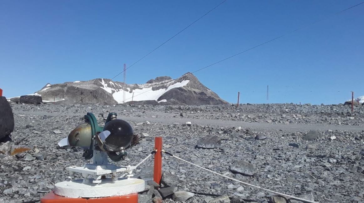 La base Esperanza, en la Antártida, donde se registraron 18.3 grados, la temperatura más alta desde 1961. (Foto Prensa Libre: EFE). 