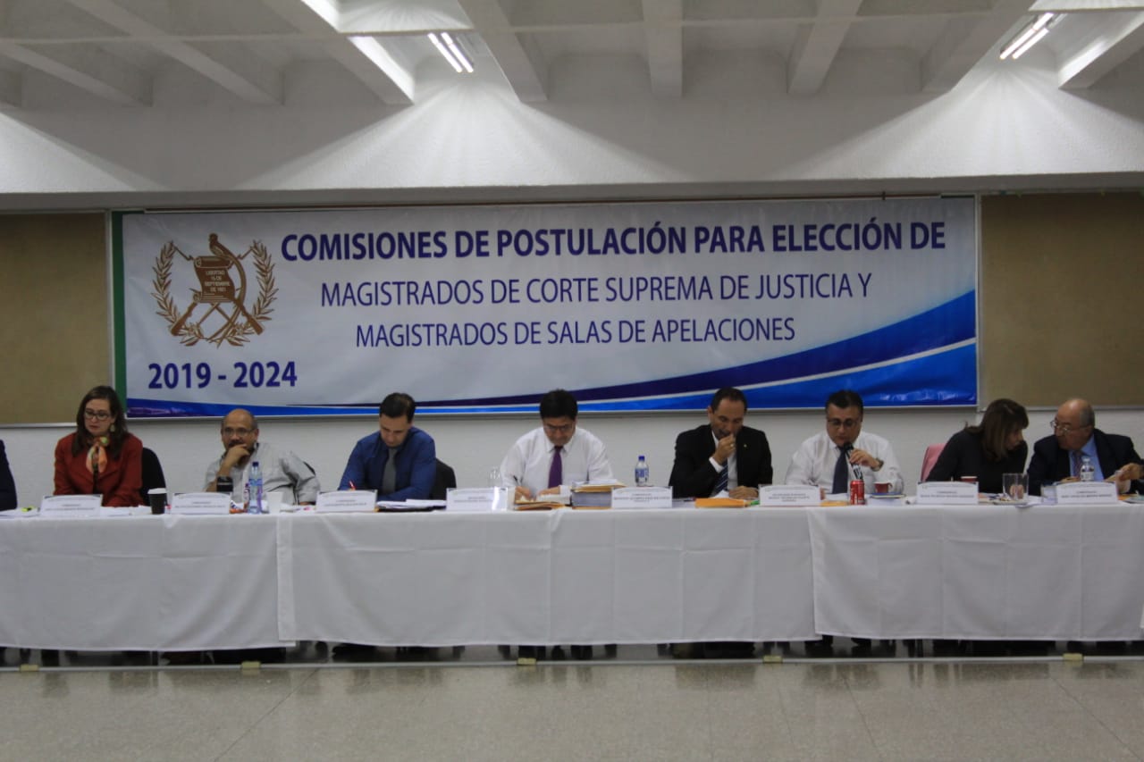 La Comisión de Postulación de magistrados de Salas de Apelaciones finalizó con la integración de la nómina de 270 profesionales. (Foto Prensa Libre: Hemeroteca PL)