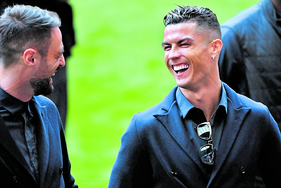 Cristiano Ronaldo ha declarado en diferentes ocasiones que es feliz en la Juventus. (Foto Prensa Libre: Hemeroteca PL)