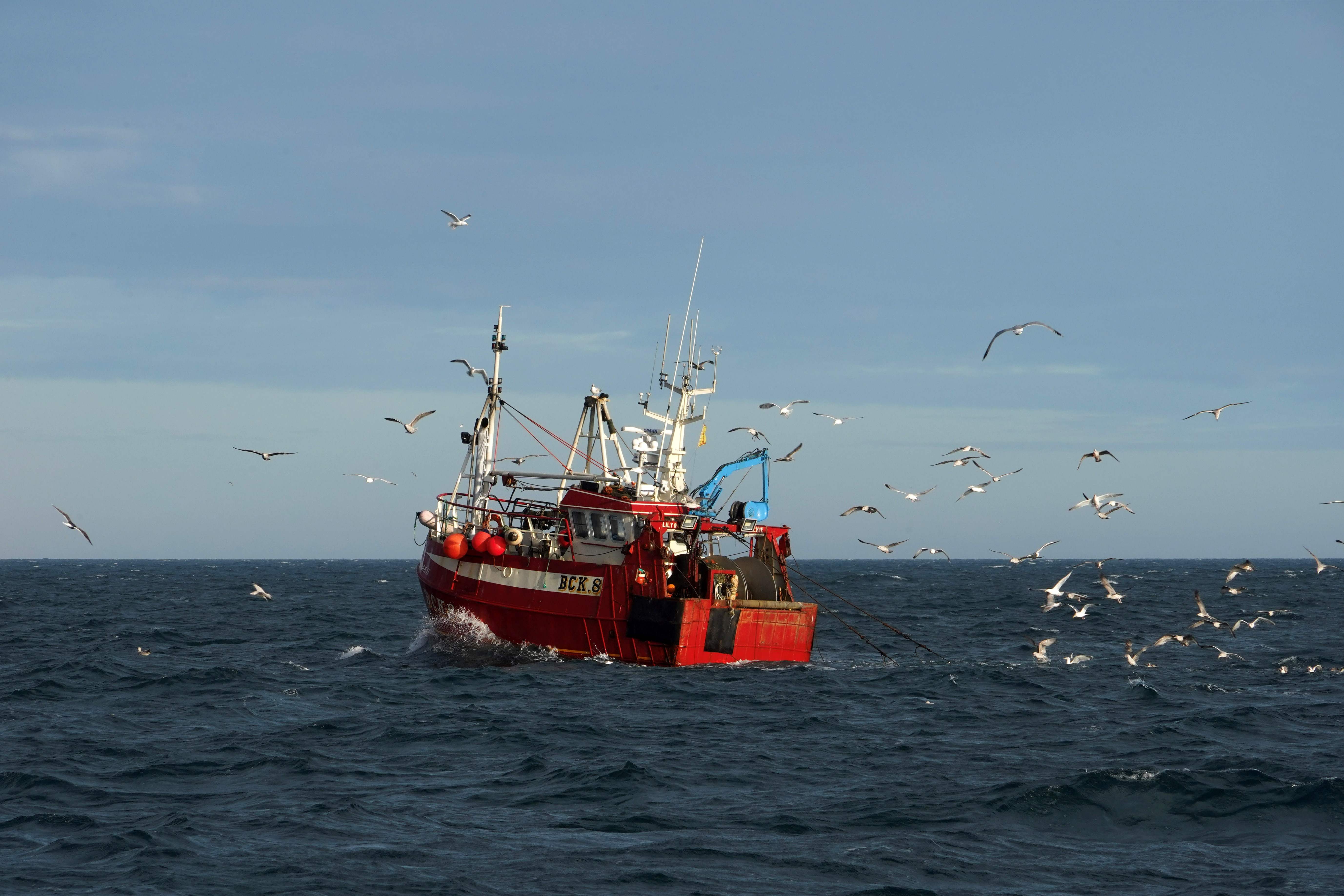 La pesca es uno de los temas que se deben negociar después de que se concretó el brexit. (Foto Prensa Libre: AFP)