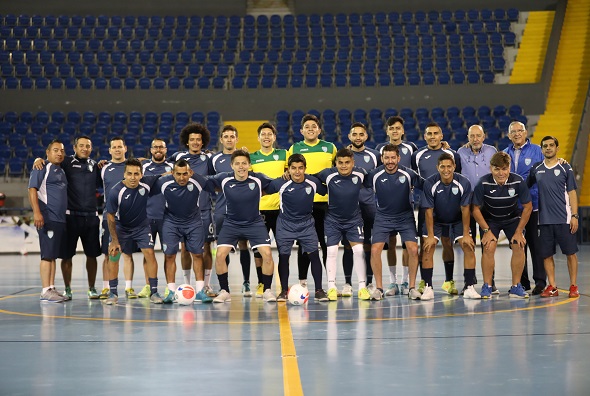 La Selección de Futsal conoció a sus rivales camino a la Copa del Mundo. (Foto Prensa Libre: Fedefut) 