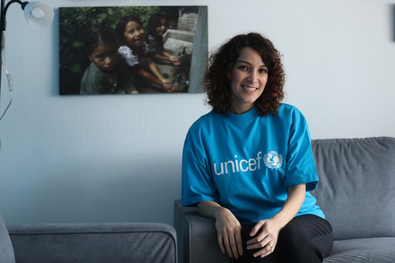 Gaby Moreno es nombrada embajadora de buena voluntad de Unicef. Es la primera guatemalteca en tener ese cargo. (Foto Prensa Libre: Keneth Cruz)