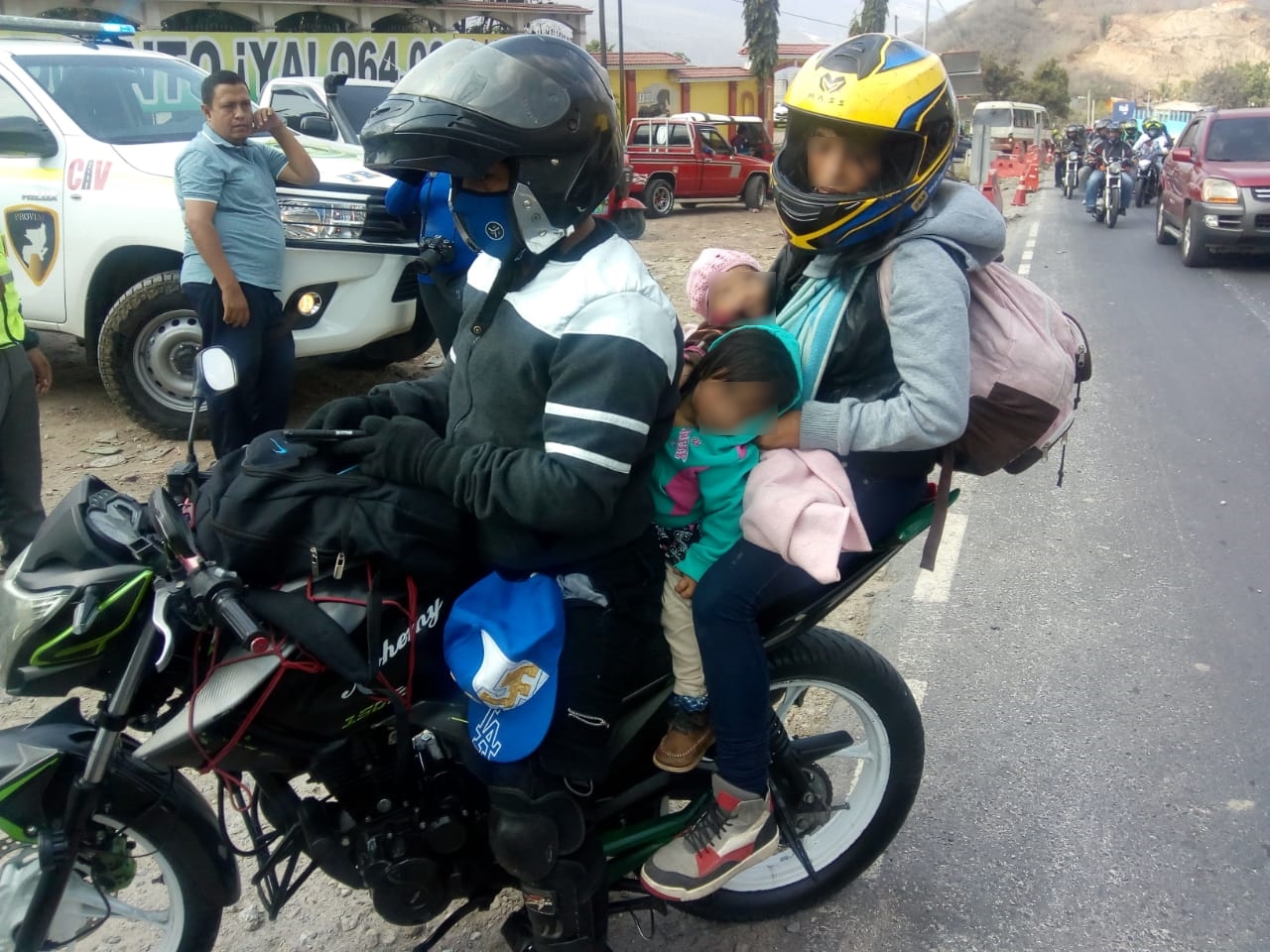 Más de 35 mil motoristas participaron en la 59 edición de la Caravana del Zorro. (Foto Prensa Libre: Provial)