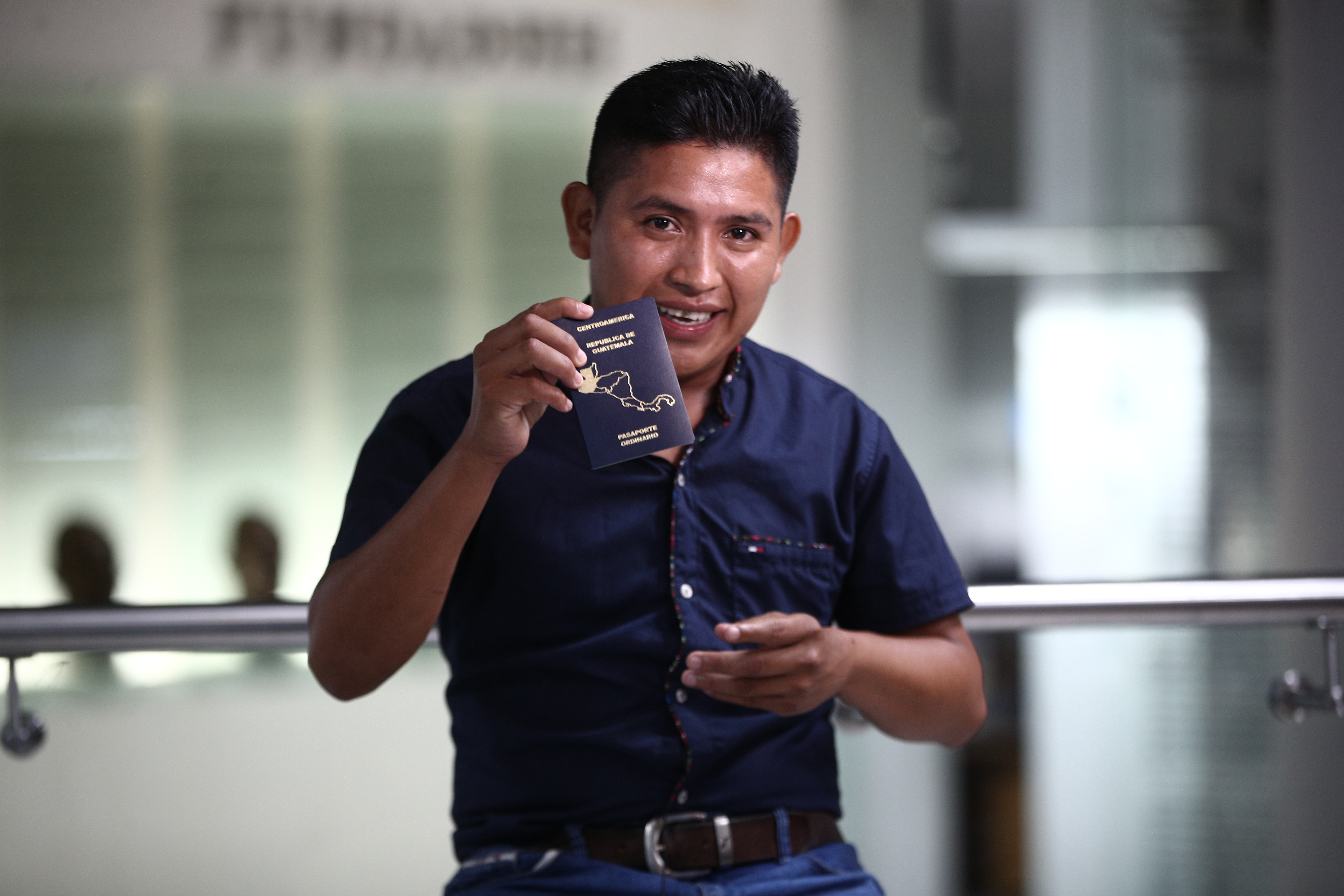 Federico Choc, Fedefutbol. (Foto Prensa Libre: Carlos Hernández).