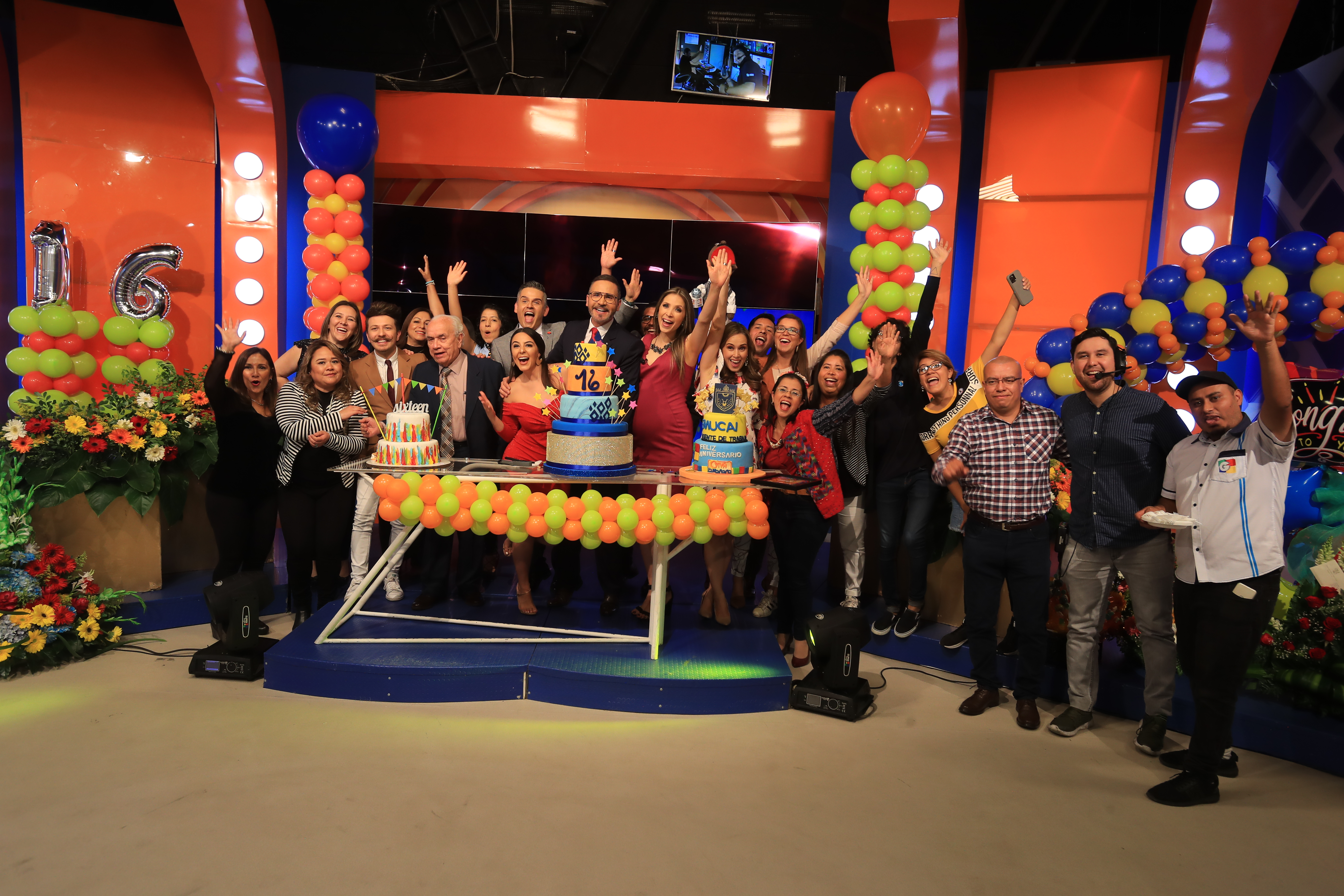 Viva La Mañana celebra su 16 aniversario. (Foto Prensa Libre: Juan Diego González).