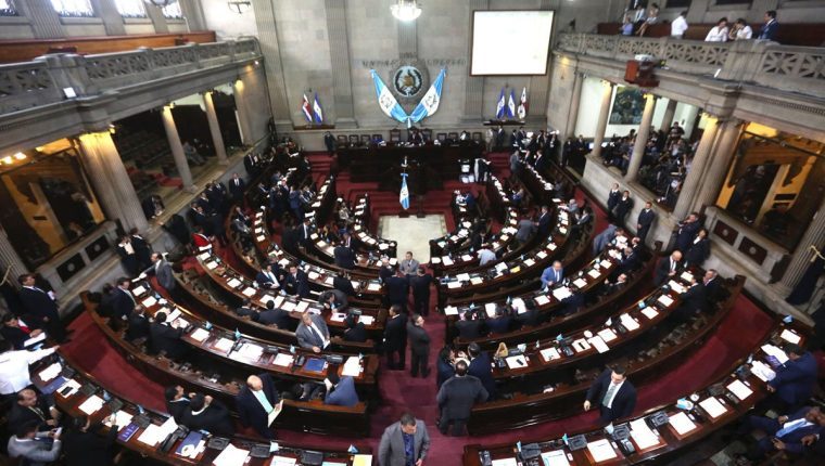 La octava legislatura podría ser indemnizada por un acuerdo aprobado por la Comisión Permanente en diciembre de 2019. (Foto Prensa Libre: Hemeroteca PL)