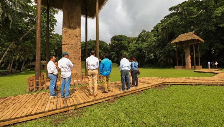 El sitio arqueológico Quiriguá fue declarado Patrimonio Cultural Mundial de la Humanidad por la Unesco el 31 de octubre de 1981. (Foto, Prensa Libre: Hemeroteca PL).
