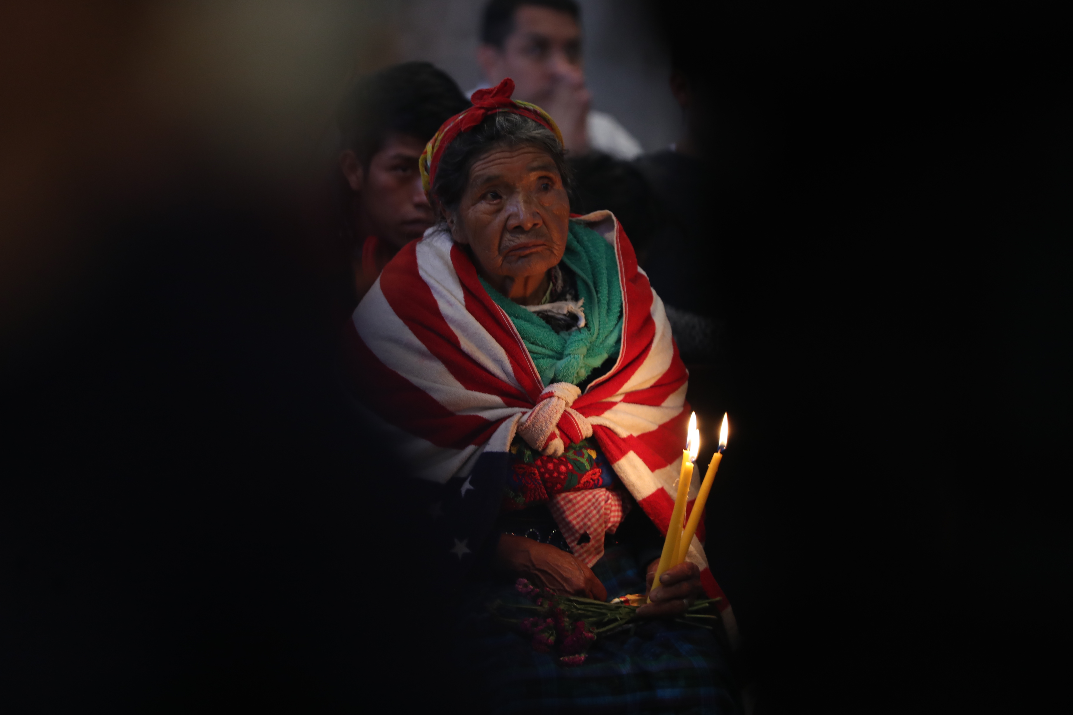 Miles de vecinos en San Juan Ostuncalco son devotos de la Virgen de Candelaria. (Foto Prensa Libre: Mynor Toc)